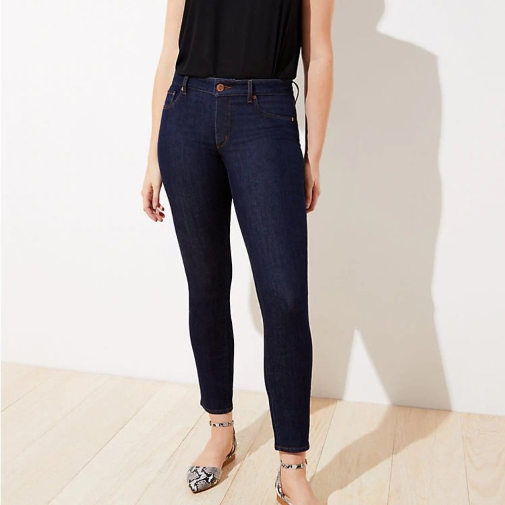 LOFT | Curvy Skinny Jeans